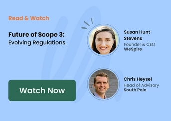 WeSpire Live advertisement for the topic of Scope 3 Employee Emissions